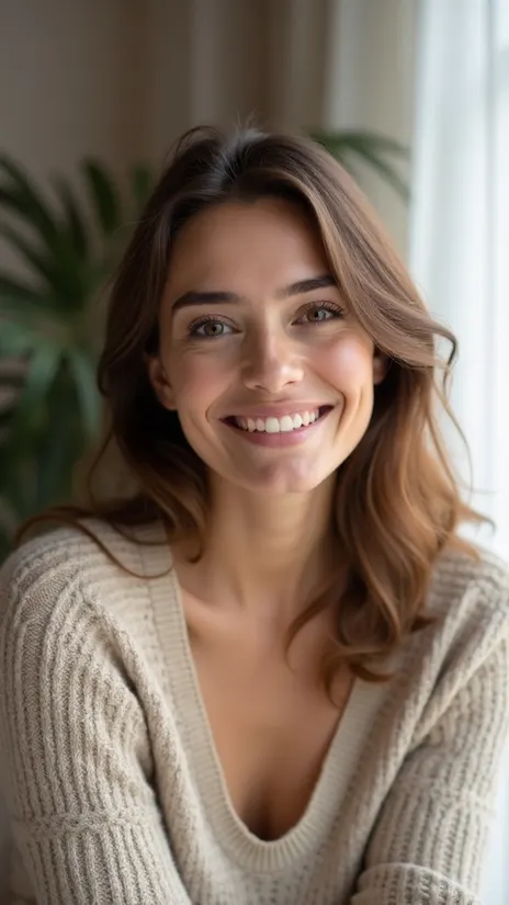 Ava — Warm & friendly, 20s